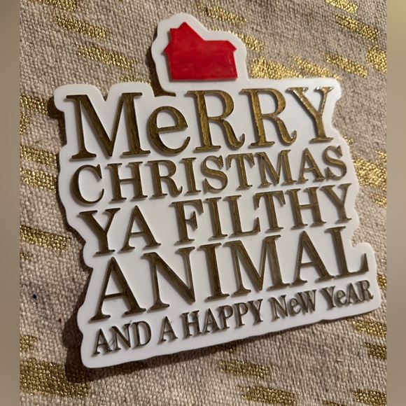 nice vs naughty Other - Home alone holiday Christmas decor plaque sign stand ornament door